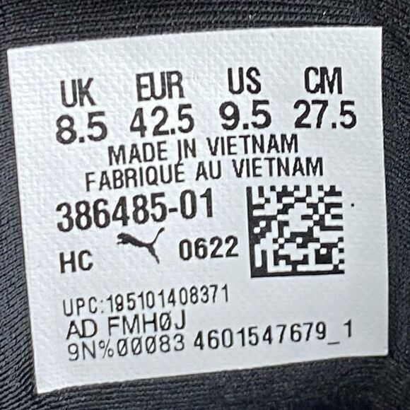 ✅PUMA x JOSHUA VIDES TRC Blaze Sneakers Mens Size 9.5 - Picture 8 of 10